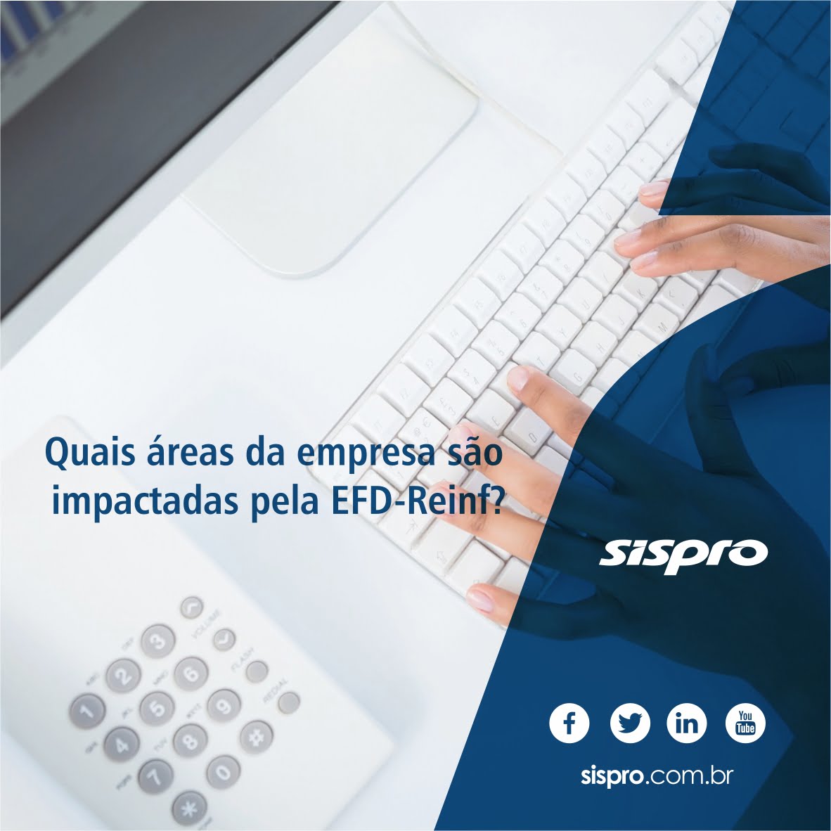Quais áreas da empresa são impactadas pela EFD-Reinf?