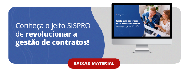 Conheça o jeito SISPRO de revolucionar a gestão de contratos! Baixar material