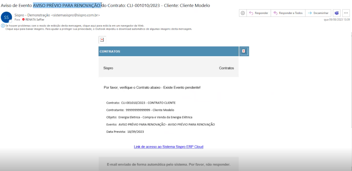 Conheça o Alerta de Prazos do Sispro Gestão de Contratos